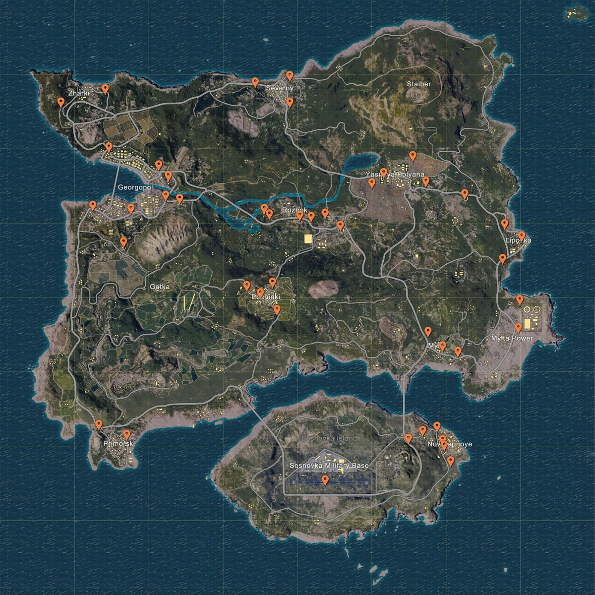 PUBG Erangel Vehicle Spawn Locations How to Find Cars, Boats, Buggies
